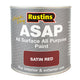 Rustins  ASAP Paint Red 250ml