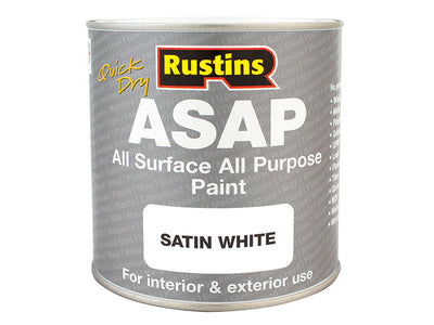 Rustins ASAP Paint White 250ml – – Now available at MTN Shop UK.