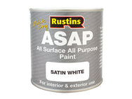 Rustins ASAP Paint White 500ml – – Now available at MTN Shop UK.