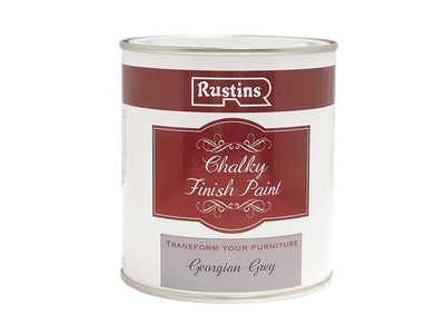 Rustins Chalky Finish Paint Georgian Grey 250ml – – Now available at MTN Shop UK.