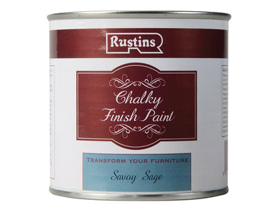Rustins Chalky Finish Paint Savoy Sage 250ml – – Now available at MTN Shop UK.
