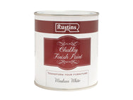 Rustins Chalky Finish Paint Windsor White 250ml – – Now available at MTN Shop UK.