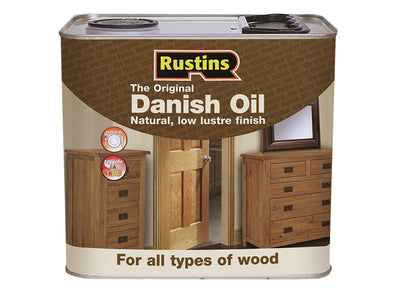 Rustins Original Danish Oil 2.5 litre – – Now available at MTN Shop UK.