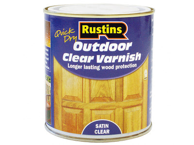 Rustins Exterior Varnish Satin 2.5 litre – – Now available at MTN Shop UK.