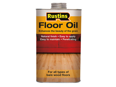Rustins Floor Oil 1 litre – – Now available at MTN Shop UK.