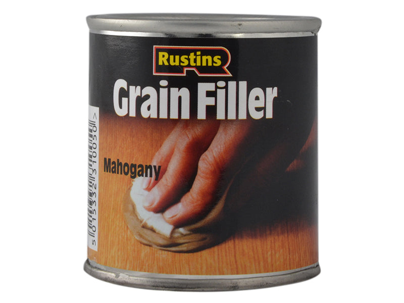 Rustins Grain Filler Mahogany 230g – – Now available at MTN Shop UK.