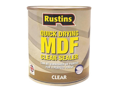 Rustins Quick Drying MDF Sealer Clear 1 litre – – Now available at MTN Shop UK.