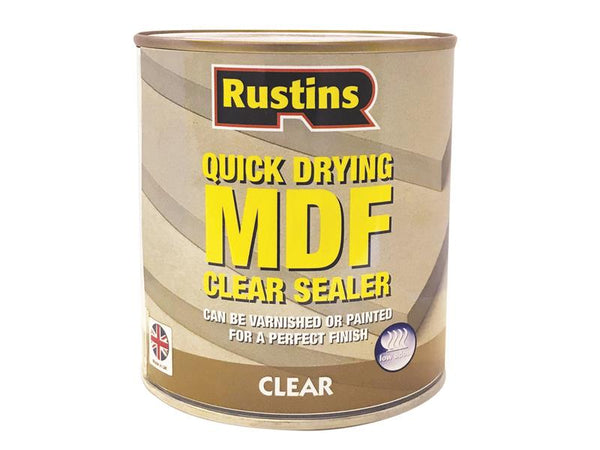 Rustins Quick Drying MDF Sealer Clear 500ml – – Now available at MTN Shop UK.