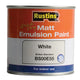 Rustins  Quick Dry Matt Emulsion Paint White 250ml