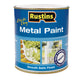 Rustins  Quick Dry Metal Paint Smooth Satin White 500ml
