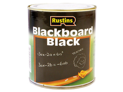 Rustins Quick Dry Blackboard Black 1 litre – – Now available at MTN Shop UK.