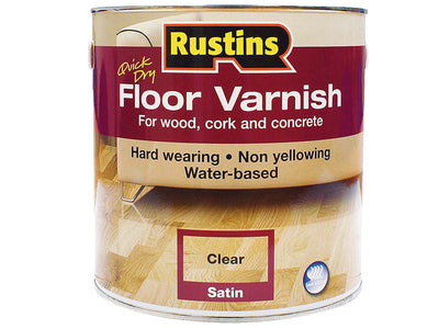 Rustins Quick Dry Floor Varnish Gloss 1 litre – – Now available at MTN Shop UK.