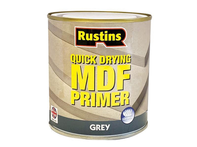 Rustins Quick Drying MDF Primer Grey 500ml – – Now available at MTN Shop UK.