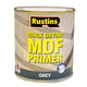 Rustins  Quick Drying MDF Primer Grey 500ml