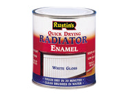 Rustins Quick Dry Radiator Enamel Paint Gloss White 500ml – – Now available at MTN Shop UK.