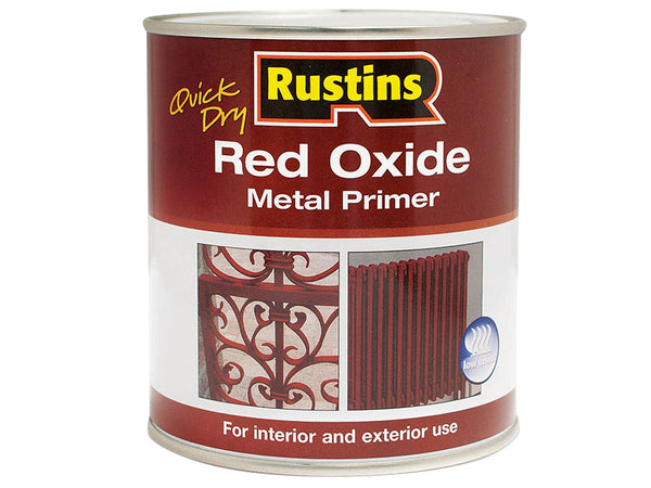 Rustins Quick Dry Red Oxide Metal Primer 250ml – – Now available at MTN Shop UK.