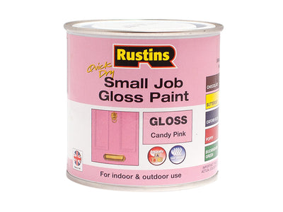 Rustins Quick Dry Small Job Gloss Paint Candy Pink 250ml – – Now available at MTN Shop UK.