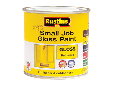 Rustins Quick Dry Small Job Gloss Paint Buttercup 250ml – – Now available at MTN Shop UK.