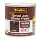 Rustins  Quick Dry Small Job Gloss Paint Chocolate 250ml
