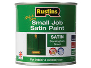 Rustins Quick Dry Small Job Satin Paint Buckingham Green 250ml – – Now available at MTN Shop UK.