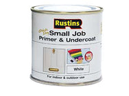 Rustins Small Job Primer & Undercoat White 250ml – – Now available at MTN Shop UK.