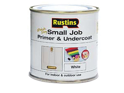Rustins Small Job Primer & Undercoat White 250ml – – Now available at MTN Shop UK.