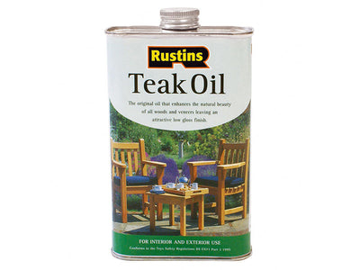 Rustins Teak Oil 5 litre – – Now available at MTN Shop UK.