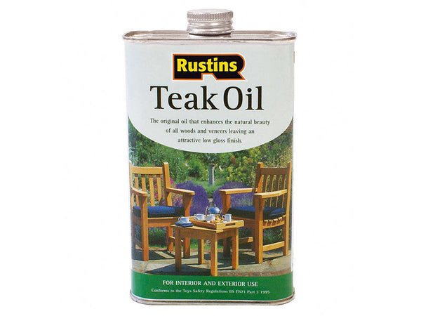Rustins Teak Oil 500ml – – Now available at MTN Shop UK.