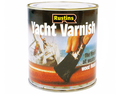 Rustins Yacht Varnish Satin 1 litre – – Now available at MTN Shop UK.