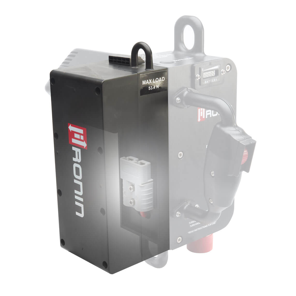 Ronin Lift Battery – Ronin Lift is lightweight & portable. Lifting up to 400 pounds. Battery Type: 28 VDC Lithium Ion Rechargeable Battery; Re-Charge Time: around 2.5hours – Now available at MTN Shop UK. - imagen 3