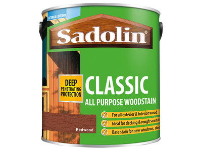 Sadolin Classic Wood Protection Redwood 2.5 litre – – Now available at MTN Shop UK.