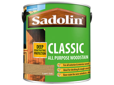 Sadolin Classic Wood Protection Light Oak 2.5 litre – – Now available at MTN Shop UK.