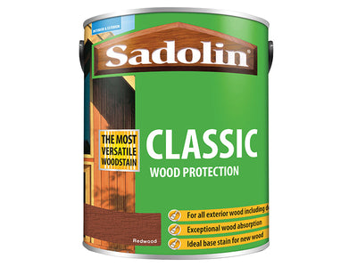 Sadolin Classic Wood Protection Redwood 5 litre – – Now available at MTN Shop UK.