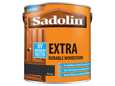 Sadolin Extra Durable Woodstain Ebony 2.5 litre – – Now available at MTN Shop UK.