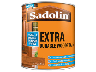 Sadolin Extra Durable Woodstain Antique Pine 1 litre – – Now available at MTN Shop UK.