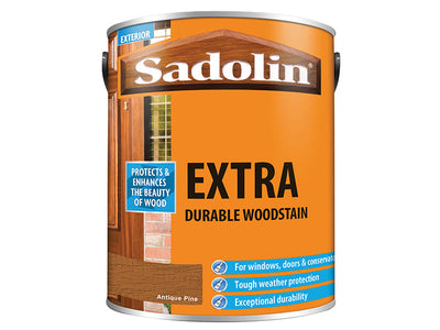 Sadolin Extra Durable Woodstain Antique Pine 5 litre – – Now available at MTN Shop UK.