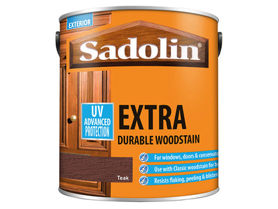 Sadolin Extra Durable Woodstain Teak 2.5 litre – – Now available at MTN Shop UK.