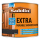 Sadolin  Extra Durable Woodstain Ebony 500ml
