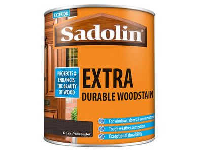 Sadolin Extra Durable Woodstain Dark Palisander 1 litre – – Now available at MTN Shop UK.