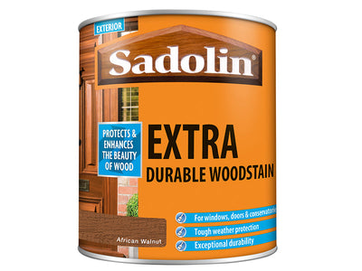 Sadolin Extra Durable Woodstain African Walnut 1 litre – – Now available at MTN Shop UK.