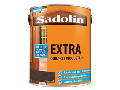 Sadolin Extra Durable Woodstain Rosewood 5 litre – – Now available at MTN Shop UK.