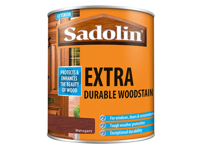 Sadolin Extra Durable Woodstain Mahogany 1 litre – – Now available at MTN Shop UK.
