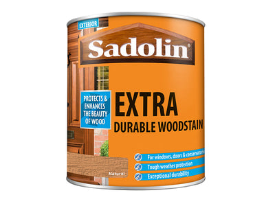 Sadolin Extra Durable Woodstain Natural 1 litre – – Now available at MTN Shop UK.
