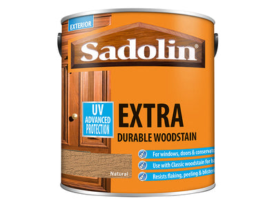 Sadolin Extra Durable Woodstain Natural 2.5 litre – – Now available at MTN Shop UK.