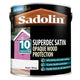 Sadolin  Superdec Opaque Wood Protection Super White Satin 2.5 litre