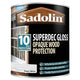 Sadolin  Superdec Opaque Wood Protection Super White Gloss 1 litre