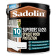 Sadolin  Superdec Opaque Wood Protection Super White Gloss 2.5 litre
