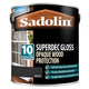 Sadolin  Superdec Opaque Wood Protection Black Gloss 2.5 litre