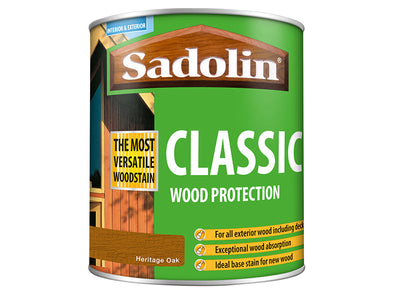 Sadolin Classic Wood Protection Heritage Oak 1 litre – – Now available at MTN Shop UK.