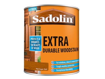 Sadolin Extra Durable Woodstain Heritage Oak 1 litre – – Now available at MTN Shop UK.